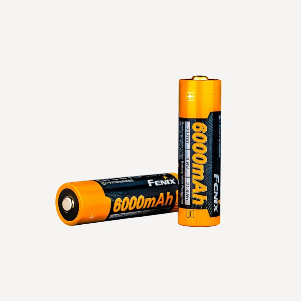 Аккумулятор 21700 Fenix ARB-L21-6000 (Li-Ion 3,6V*6000mAh=21,6Wh)